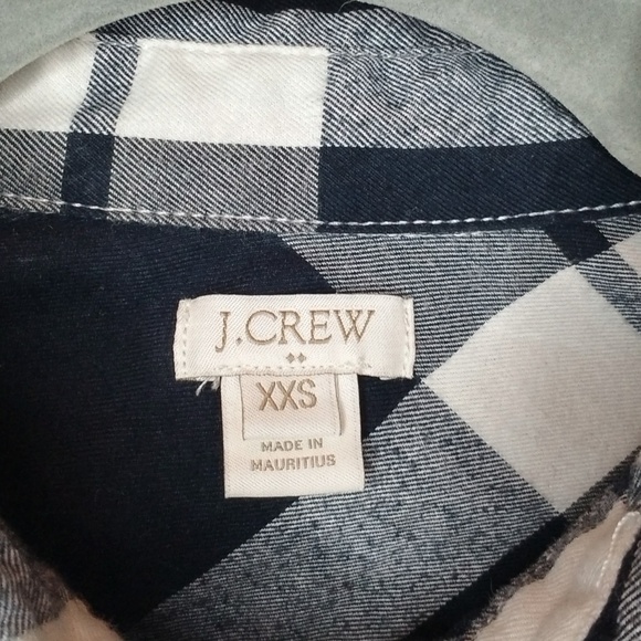 J. Crew button up plaid flannel shirt - Picture 3 of 3
